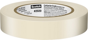 Picture of 3M 1" Scotch Contractor Grade Masking Tape Bulk (36/pk)